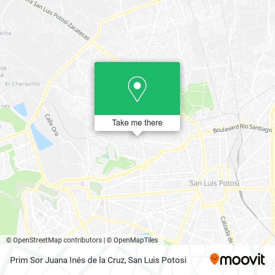 Prim Sor Juana Inés de la Cruz map