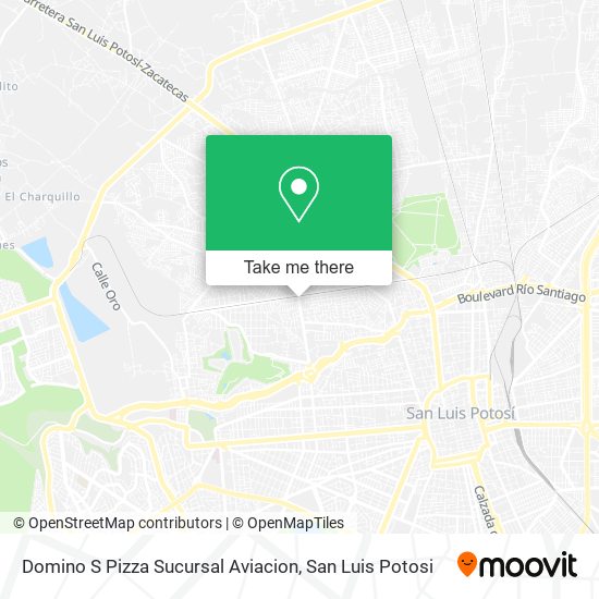 Domino S Pizza Sucursal Aviacion map