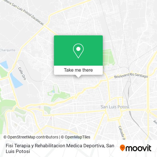 Fisi Terapia y Rehabilitacion Medica Deportiva map