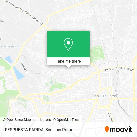 Mapa de RESPUESTA RAPIDA