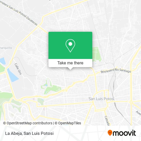 Mapa de La Abeja