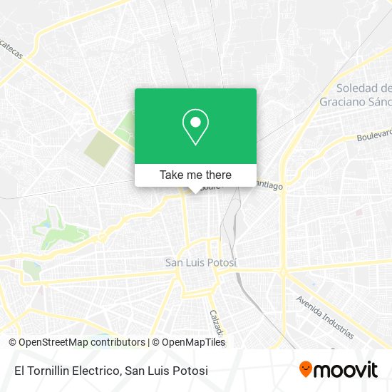 El Tornillin Electrico map