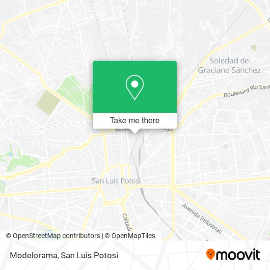 Modelorama map
