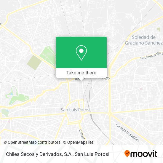 Chiles Secos y Derivados, S.A. map