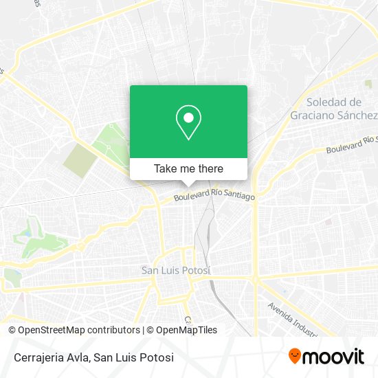 Cerrajeria Avla map