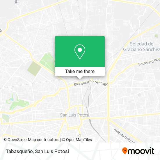Tabasqueño map