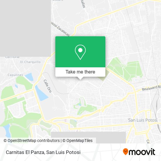 Mapa de Carnitas El Panza