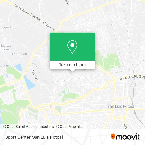 Mapa de Sport Center