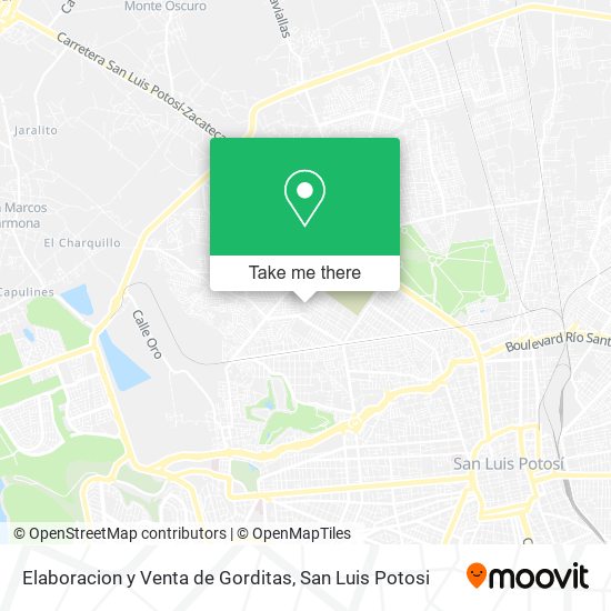 Elaboracion y Venta de Gorditas map