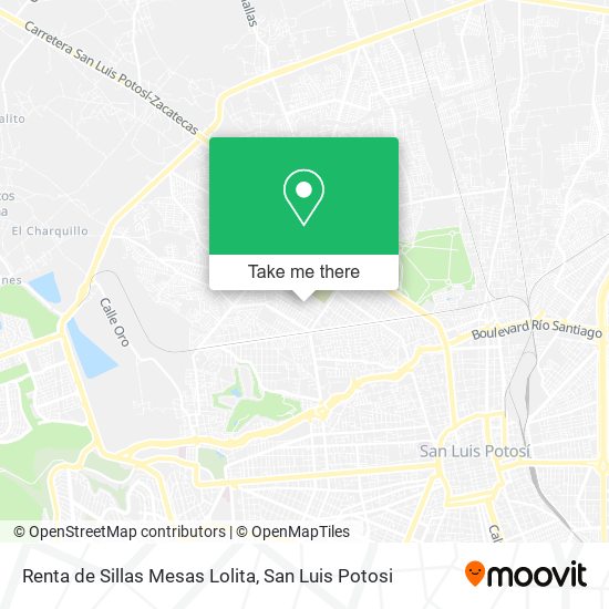 Renta de Sillas Mesas Lolita map