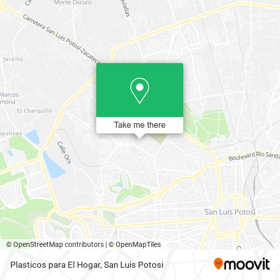 Plasticos para El Hogar map