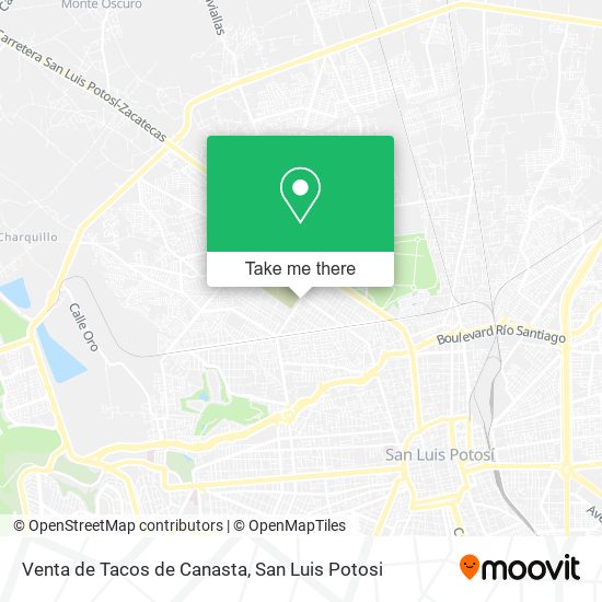 Venta de Tacos de Canasta map