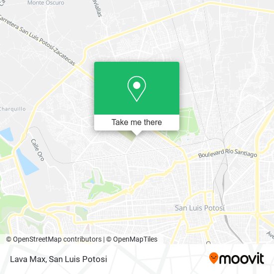 Mapa de Lava Max