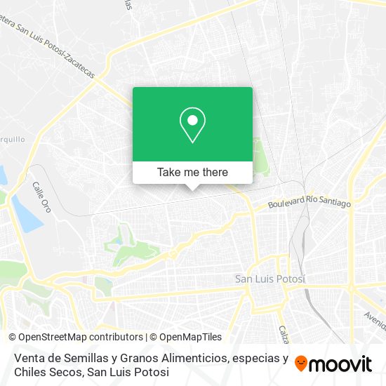 Venta de Semillas y Granos Alimenticios, especias y Chiles Secos map