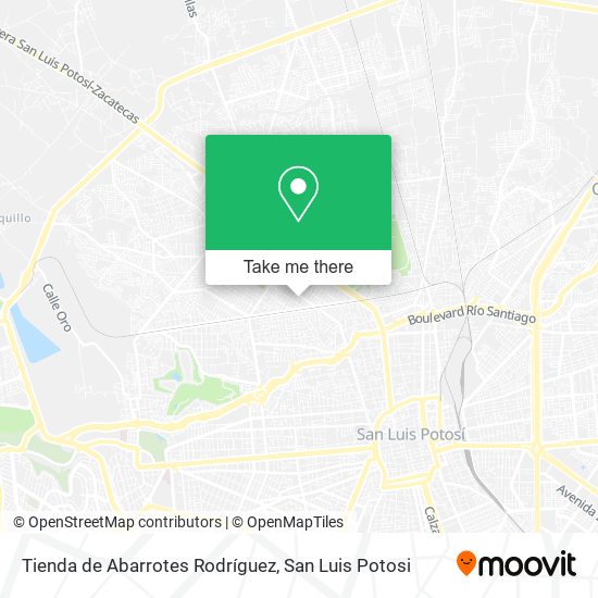 Tienda de Abarrotes Rodríguez map