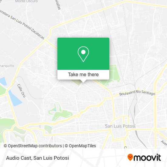 Audio Cast map