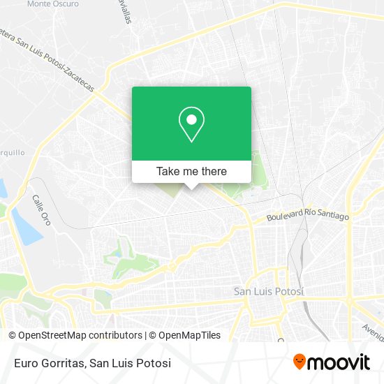Euro Gorritas map