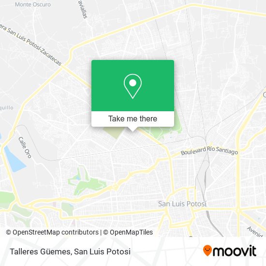 Talleres Güemes map