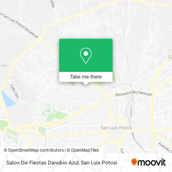 Mapa de Salon Dw Fiestas Danubio Azul