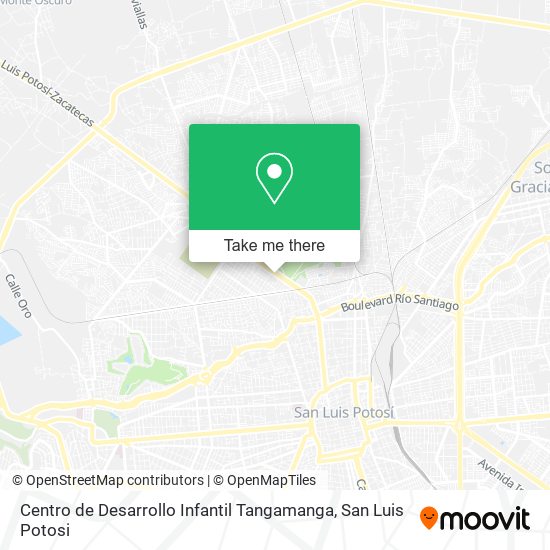 Centro de Desarrollo Infantil Tangamanga map