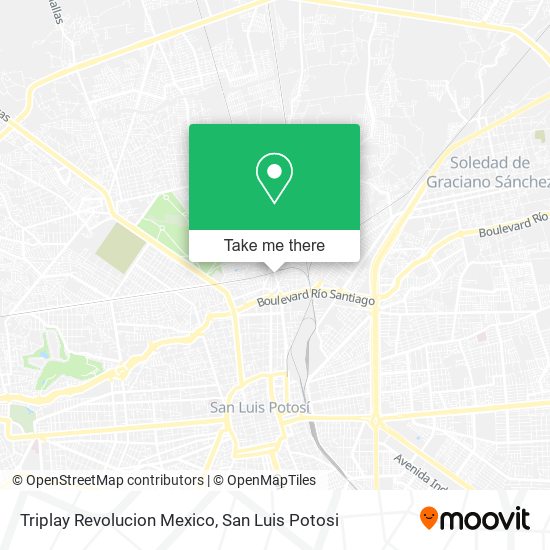 Mapa de Triplay Revolucion Mexico