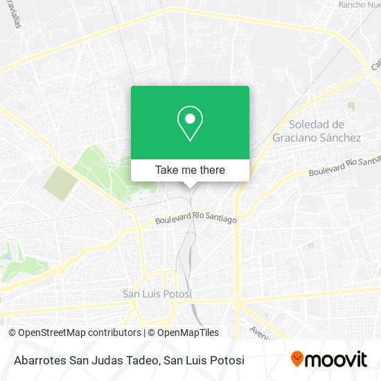 Mapa de Abarrotes San Judas Tadeo