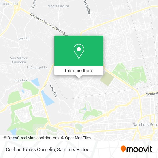 Cuellar Torres Cornelio map
