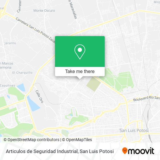 Mapa de Articulos de Seguridad Industrial