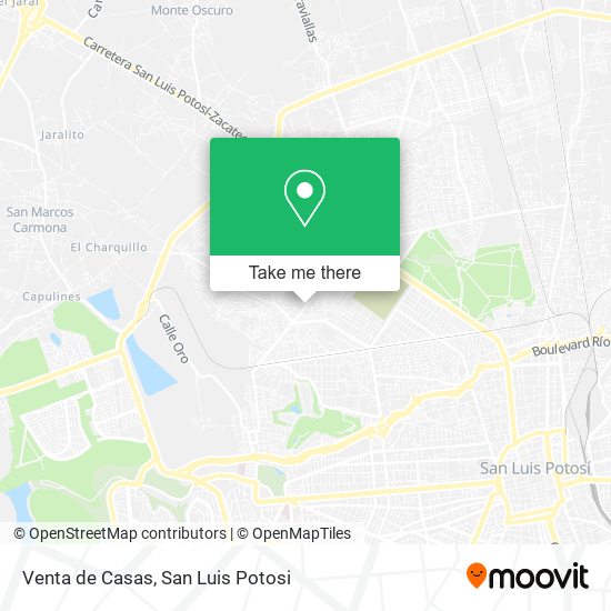 Mapa de Venta de Casas