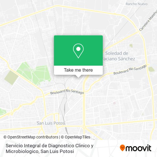 Servicio Integral de Diagnostico Clinico y Microbiologico map