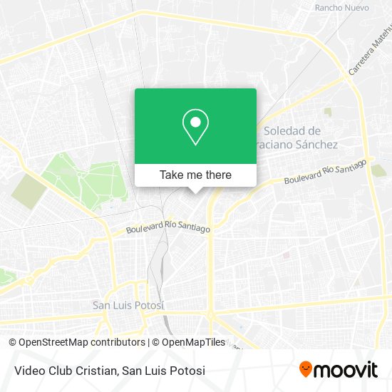 Video Club Cristian map