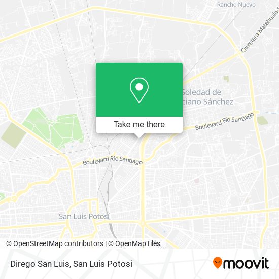 Dirego San Luis map