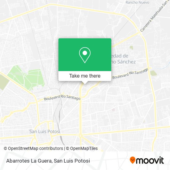 Abarrotes La Guera map