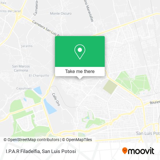 I.P.A.R Filadelfia map