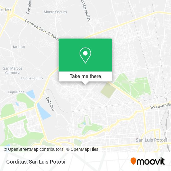Mapa de Gorditas