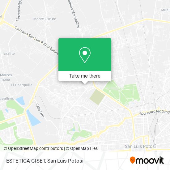 ESTETICA GISET map