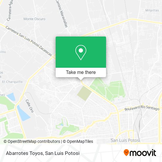Mapa de Abarrotes Toyos