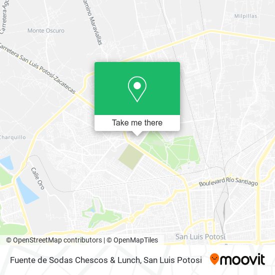Fuente de Sodas Chescos & Lunch map