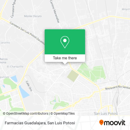 Farmacias Guadalajara map