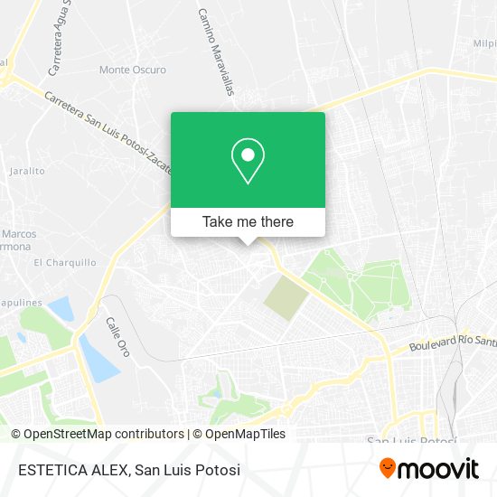 ESTETICA ALEX map