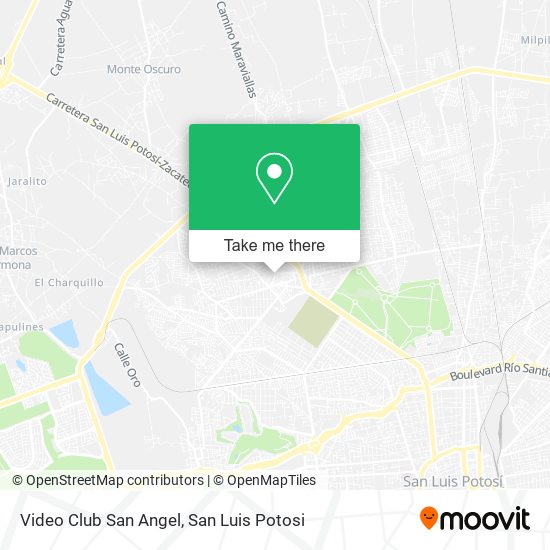 Video Club San Angel map