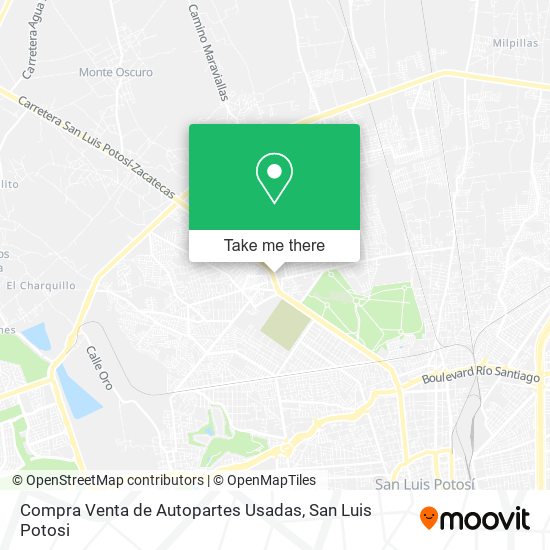 Mapa de Compra Venta de Autopartes Usadas