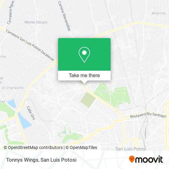 Tonnys Wings map