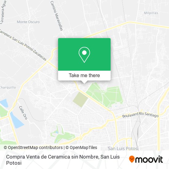 Mapa de Compra Venta de Ceramica sin Nombre