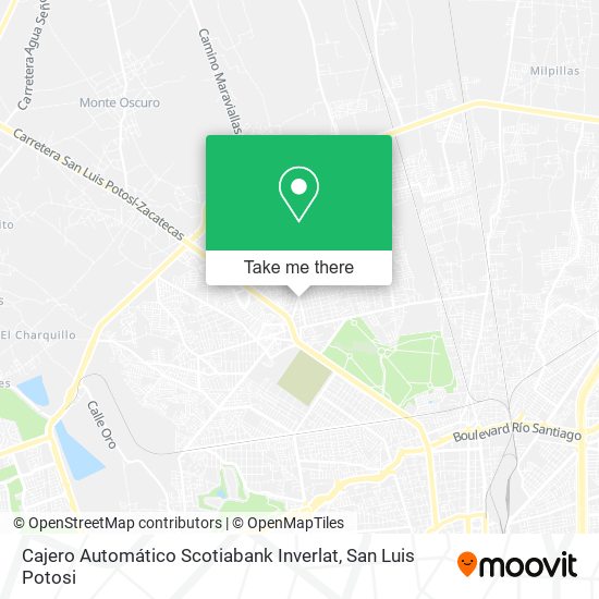 Cajero Automático Scotiabank Inverlat map