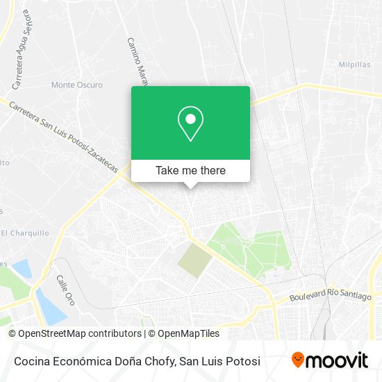 Cocina Económica Doña Chofy map