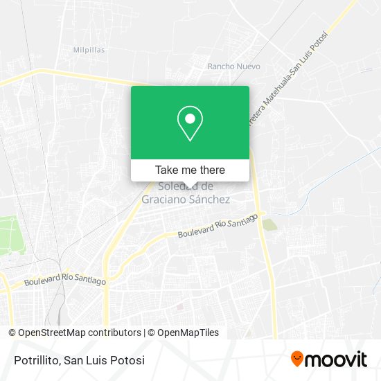 Potrillito map