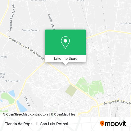 Mapa de Tienda de Ropa Lili