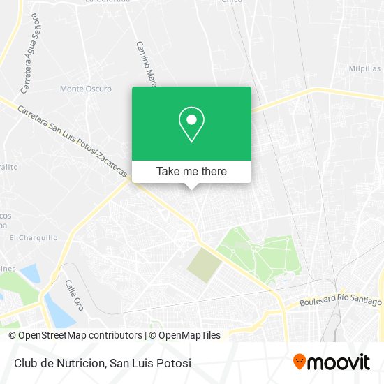 Club de Nutricion map