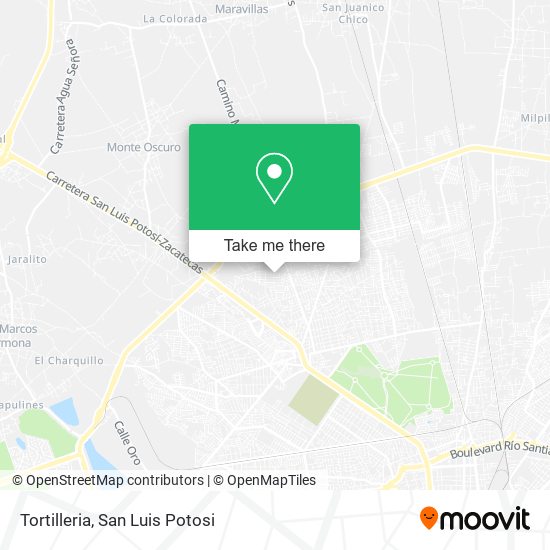Tortilleria map